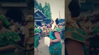 Danse Guerrière En Pays Atchan. Les Femmes Blessoué-Dongba Dabidjan-Agban En Action.