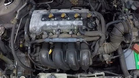 1995-2005 Toyota Corolla Firing Order 1.8L and Cylinder Location