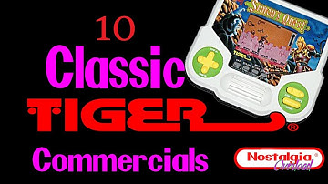 10 Classic Tiger Handheld Video Game Commercials - Nostalgia Overload