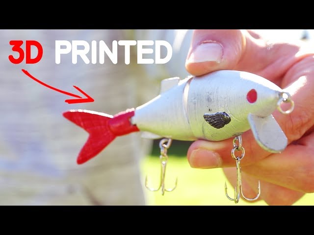 3D Printed Swimbait Fishing Lure - Will It Work? 