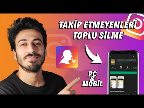 İNSTAGRAM TAKİP ETMEYENLERİ TOPLU SİLME! (Instagram Takip Etmeyenleri Görme Uygulaması)