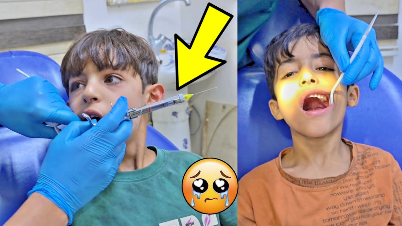 دانيال شلع سنانه بعد مايتحمل الوجع😱💉 
