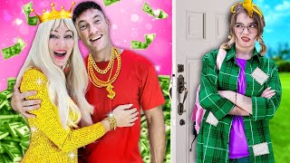 Rich Student vs Broke Student! Expensive vs Cheap School Situations By Crafty Hype