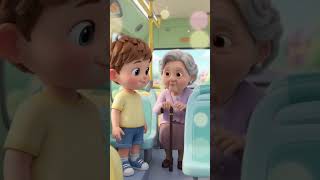Respecting Elders #youtubeshorts #kidssongs #kidseducation #kidsvideos #nurseryrhymes #kidsshorts