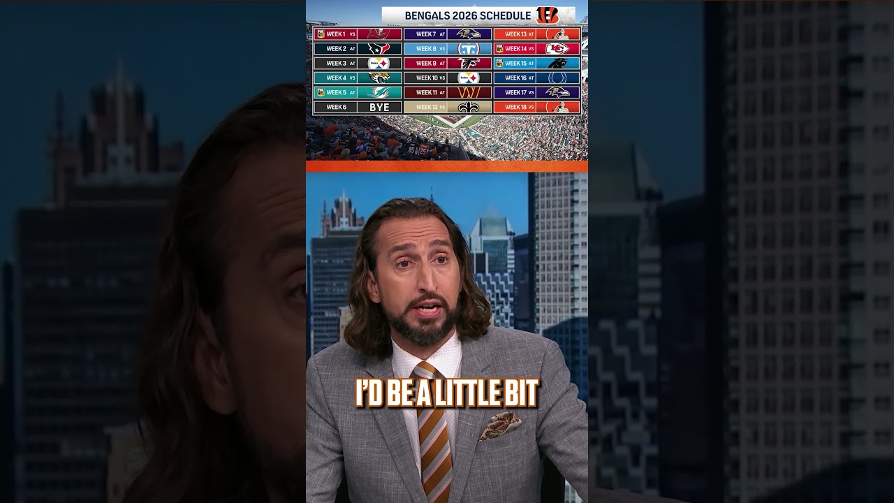 Nick thinks the Bengals will be breakdancers this season #nfl #football #bengals