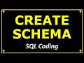 SQL SERVER CREATE NEW SCHEMA