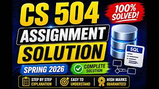 cs 504 assignment 1 solution spring 2026