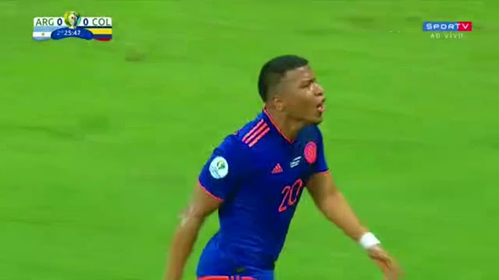 GOL DE ROGER MARTINEZ! Colômbia 1 x 0 Argentina - Copa América 2019