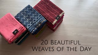 20 Beautiful Weaves of the Day | Shop on www.fabk.in | Whatsapp : 7338872202 #fabksarees #sareelove screenshot 3