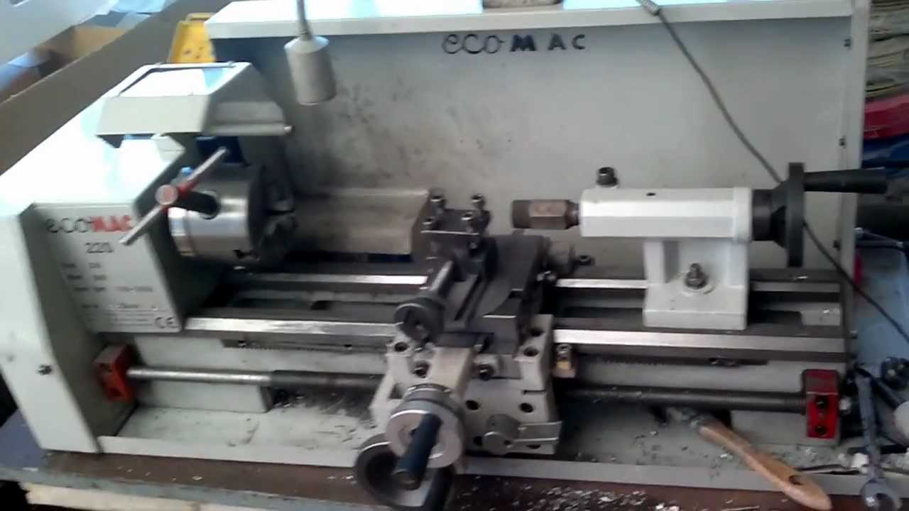 MODELISME présentation d'un tour et d'une fraiseuse