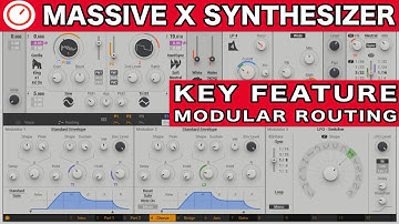 Native Instruments Massive X Modular Routing & Sound Demo | Key Feature | SYNTH ANATOMY