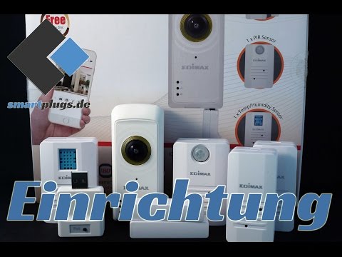 [EINRICHTUNG] Smart Home Starterpaket IC-5170SC von Edimax