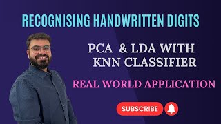 Handwritten Digit Recognition: PCA & LDA Explained with KNN Classifier!