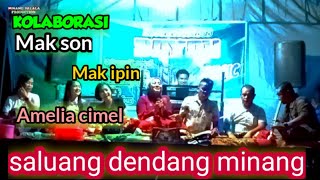 Download lagu larek nagari🥰😃dendang saluang Minang👍😍Mak son,Mak Ipin ,Amelia cimel