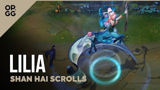 Shan Hai Scrolls Lillia – OP.GG Skin Review – League of Legends