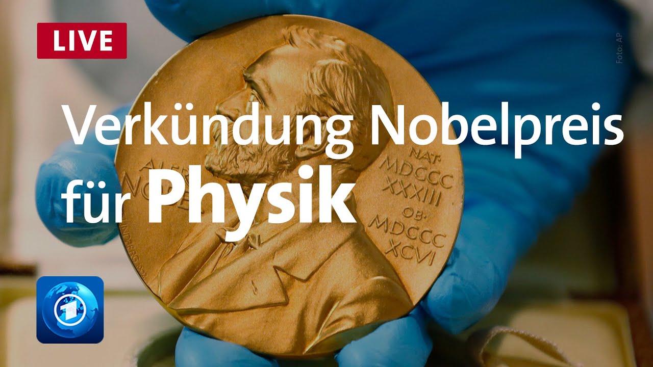 Akademie gibt Nobelpreisträger:innen für Physik bekannt - YouTube