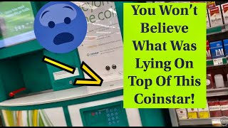 You Wont Believe What Was Lying On Top Of This Coinstar Machine!