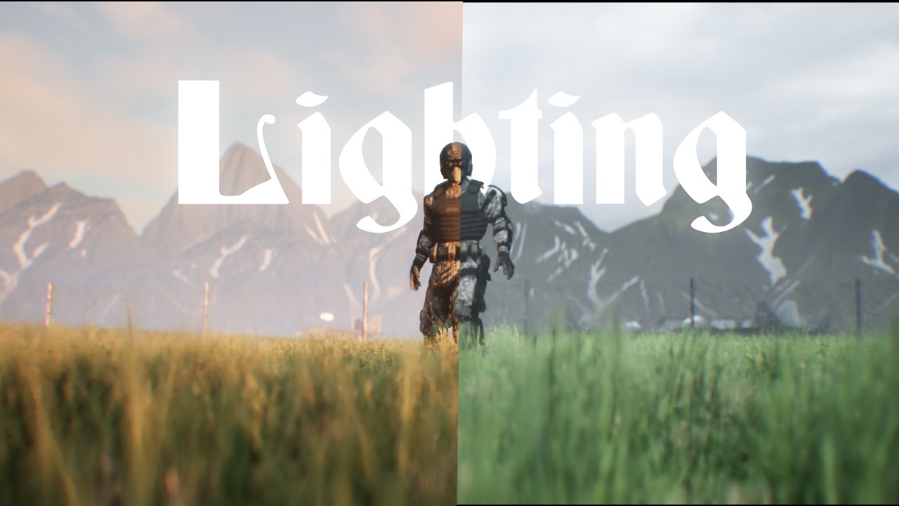 The Difference of Lighting | Made in Unreal Engine 5 | By Mackstar FX