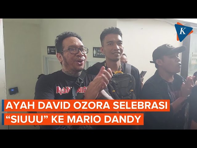 Detik-detik Ayah David Ozora Teriak Siuuu ke Mario Dandy Usai Divonis 12 Tahun Penjara class=