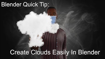 Blender Quick Tip: Easy cloud creation in blender with this free addon