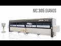 MC 305 Gianos TM MMI: 4-axis machining center manufactured by Mecal Machinery
