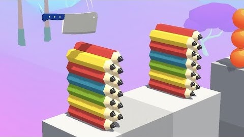 Slice It All - BIG UPDATE!! Very Satisfying And Relaxing ASMR Slicing Game