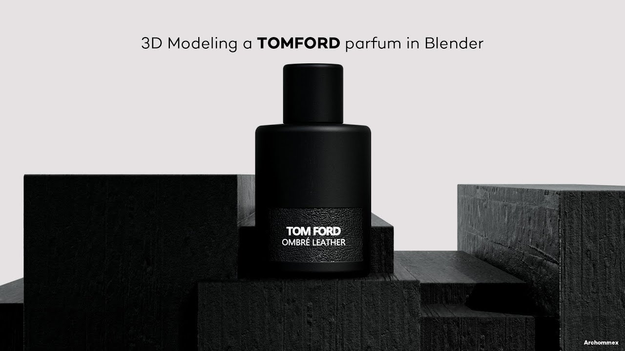 Bottle Product CGI And Designing a Luxury Perfume Bottle with Blender