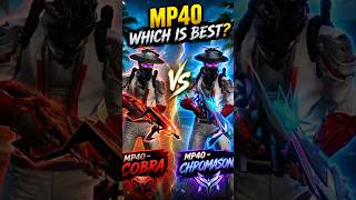 Cobra vs Chromasonic — the MP40 skin showdown