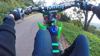 Full Mod KLX110 Pitbike Track Crash