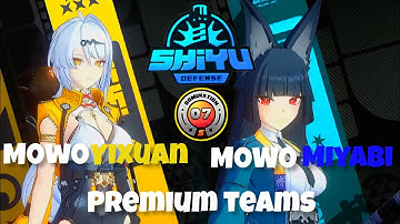 New Shiyu Defense | Yixuan & Miyabi | Node 6 & 7 S S clear | Zenless zone zero