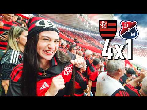 Flamengo x Independiente Medellín: MENGÃO ATROPELA MAIS UM!