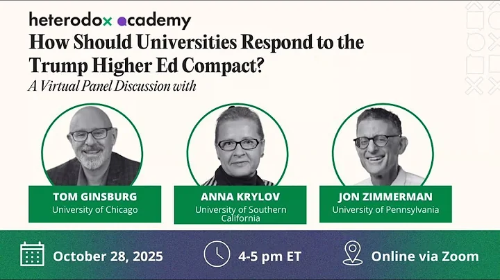 How Should Universities Respond to the Trump Higher Ed Compact?