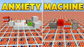 Minecraft: 3 Simple Anxiety Machine Builds! (Tutorial)