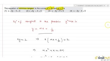 JEE Mains 2019 11 January Shift 1 Question 08 MATHS ( Memory Based Question )