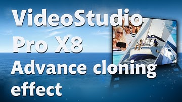 Corel VideoStudio Pro X8, advance cloning effect