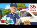 पुलिसकर्मी हमें सुरक्षित रखता है | बच्चों के गाने और कहानियां | Nursery Rhymes & Stories