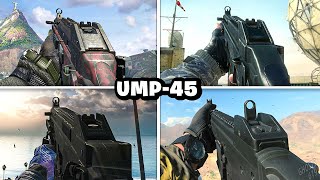 Evolution of the UMP-45 in Call of Duty