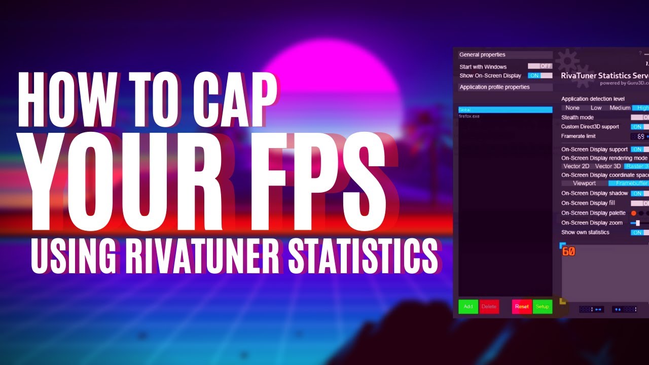 riva tuner statistics server how show fps in game riva tuner statistics server how show fps in game
