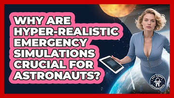Why Are Hyper-realistic Emergency Simulations Crucial For Astronauts? - All About Astronauts