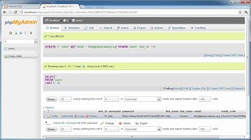 PHP Tutorials: Register & Login (Part 15): User Settings (Part 1)