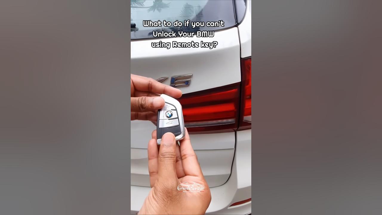 BMW USB key won't unlock your car