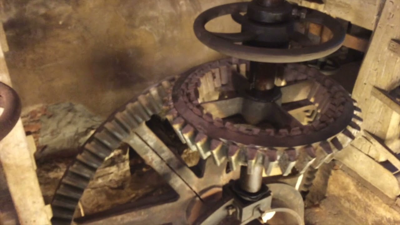 Der Antrieb der Wassermühle Karoxbostel