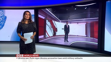 BBC News Blooper - Wrong thing appears on screen (6 October 2022)