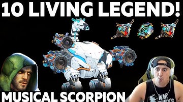 TECHNO SCORPION 10 LIVING LEGEND! WAR ROBOTS REMASTERED SCORPION 2 HAVOC SCATTER MK2 + 2 OVERDRIVE