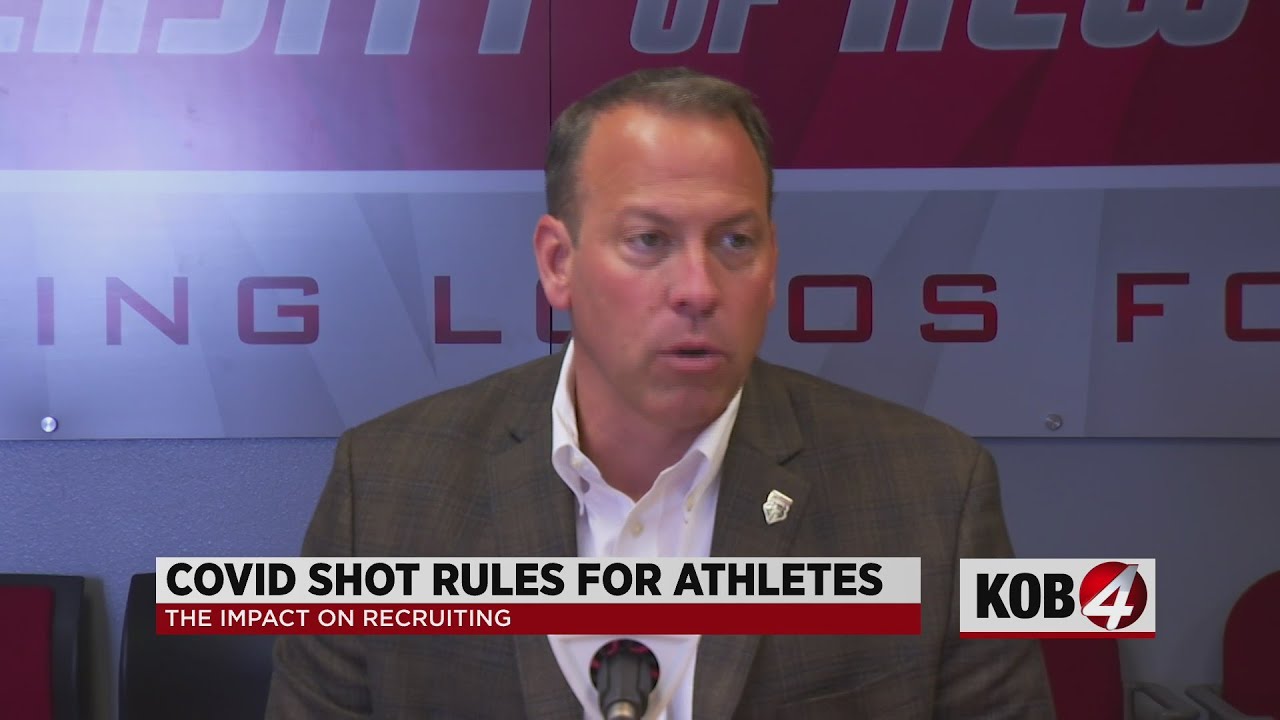 UNM athletics director talks vaccine mandate, upcoming renovations