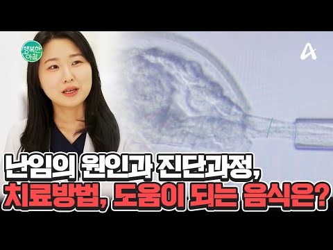 난임의 원인과 진단과정, 치료방법, 도움이 되는 음식은? | 행복한 아침 1596 회