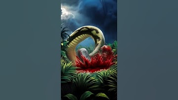 🐍 Rắn Vs Rết Khổng Lồ | Trận Chiến Bảo Vệ Lãnh Thổ Trong Rừng Tối 🐛 | #Shorts