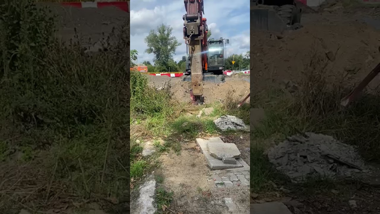 Rozbiórka mostu na Bobrze