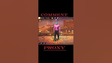 Comment Proxy server ☠️ #shortsfeed #freefire #proxy #totalgaming