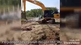 Story WA operator excavator... Berjuang bersama lebih baik....